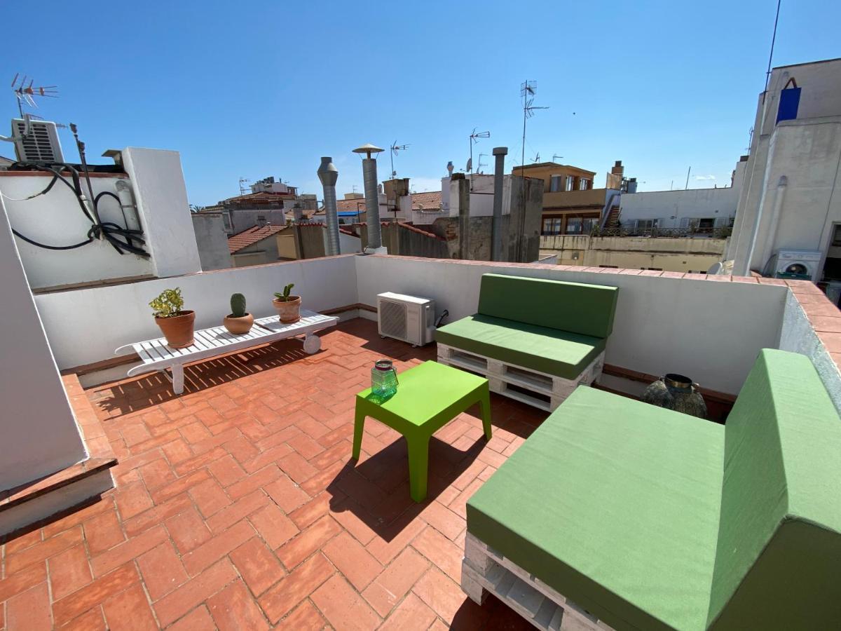 Amazing 2 Bedroom Apartment With Big Sun Terrace Sitges Centre Beach Exterior photo